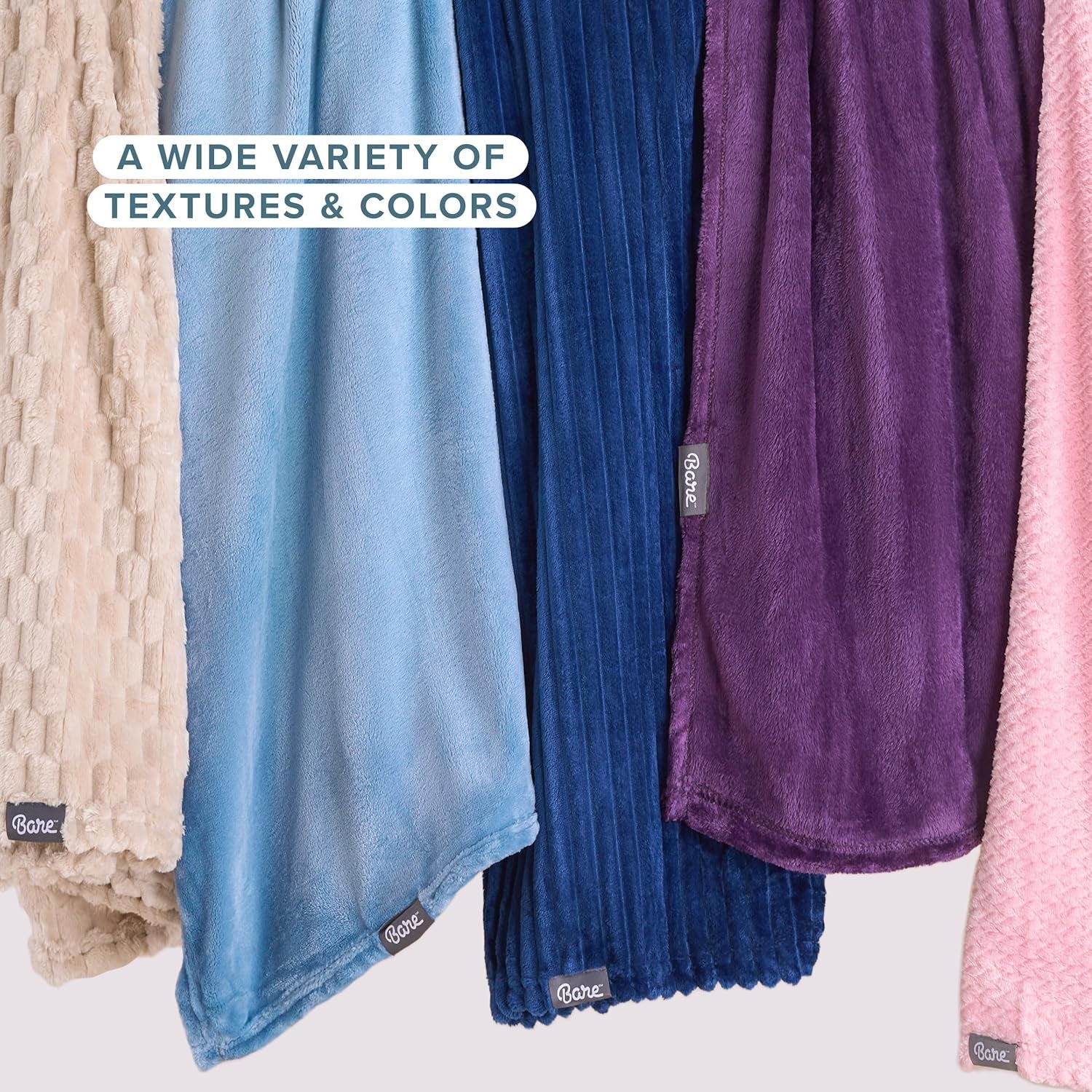 Fleece Blanket - King Size - Ultra-Soft Lightweight for Bed, Sofa, and Couch - Luxury Microplush - Cozy Warm Blanket (King, Dark Blue)